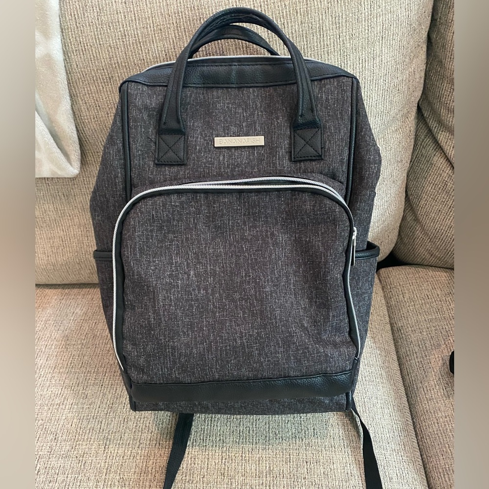 LIKE NEW Banana fish Diaper backpack